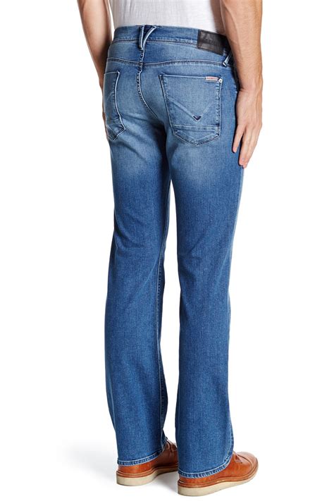 men hudson jeans|hudson bootcut jeans men's.